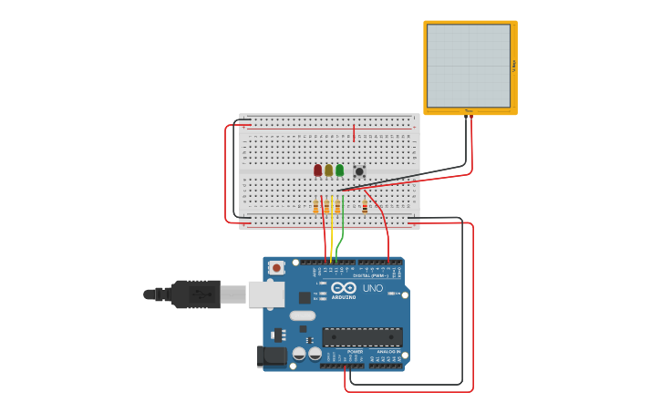 Circuit design MIK uppg 3 - Tinkercad