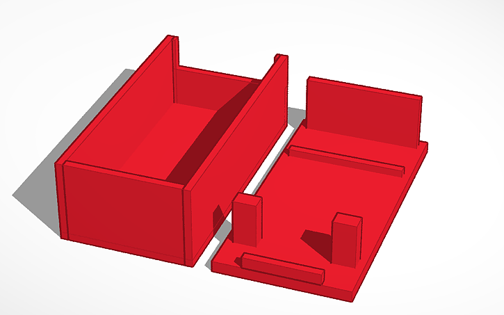 3D design Old Net Wifi 232 case - Tinkercad