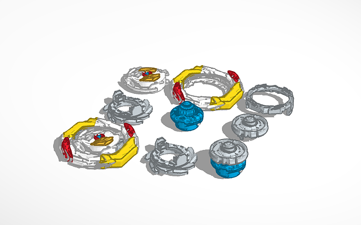 Gambit Cad 3D design Gambit Dragon D8 QuadStrike | Tinkercad