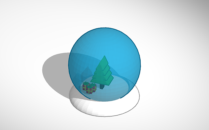 3D design Kar Küresi (snow globe) | Tinkercad