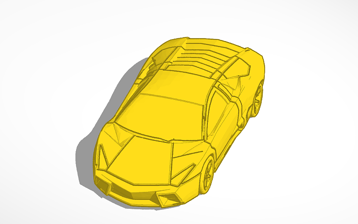 3D design Car Tinkercad