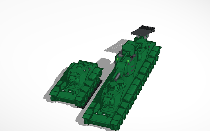 Kv6 Vector 3D design KV6 - Tinkercad
