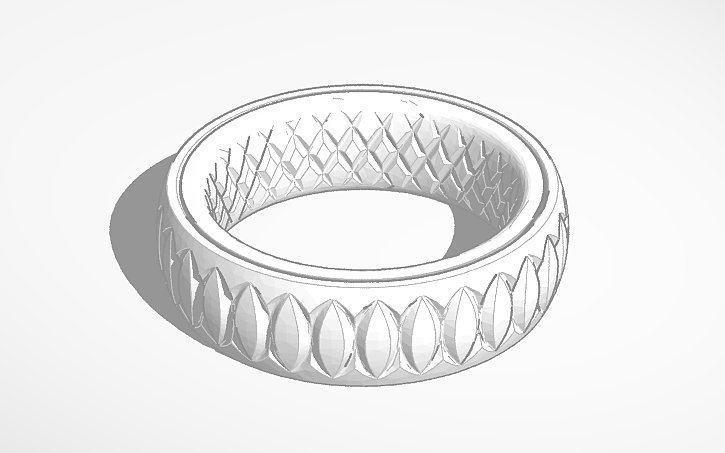 3D design Fidget Ring - Tinkercad