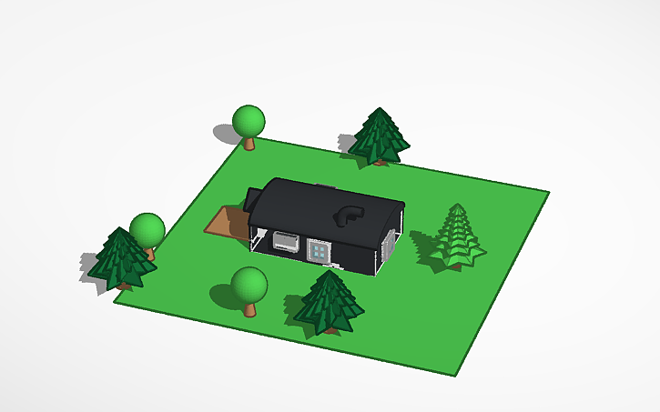 3D design дом будущего - Tinkercad