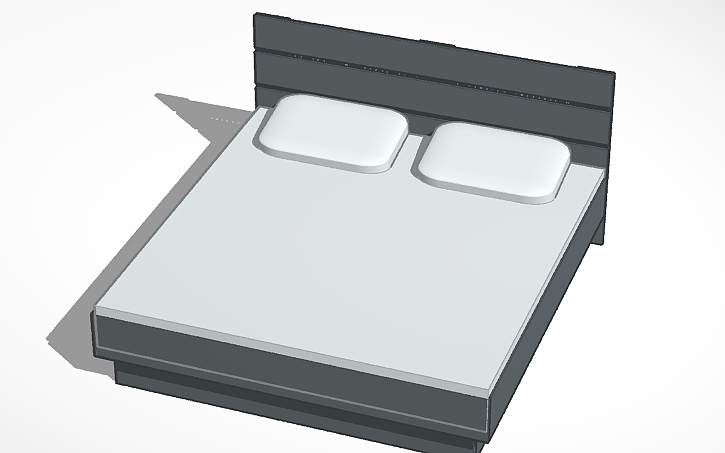 Tinkercad Bed: Khám Phá Thiết Kế 3D Giường Và Ứng Dụng Thực Tế