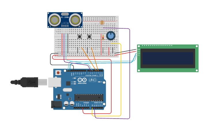 Circuit design screen navigator - Tinkercad