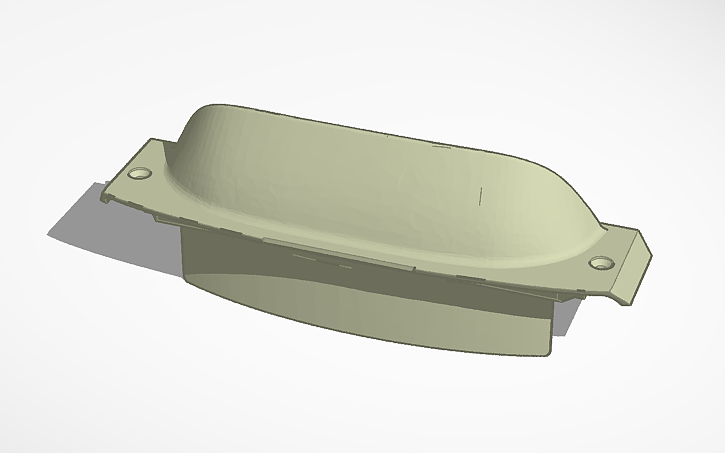 3D design GT WTF RAILS FRONT MINI FENDER FOR DUB TAILS - Tinkercad