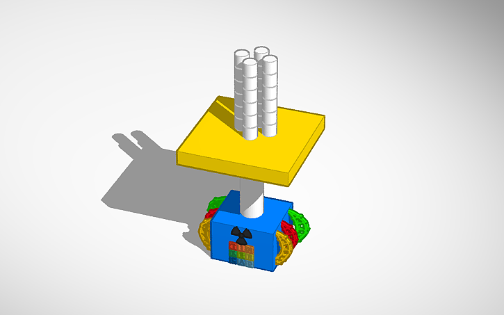 3D design Sim Lab Vibration Machine - Tinkercad