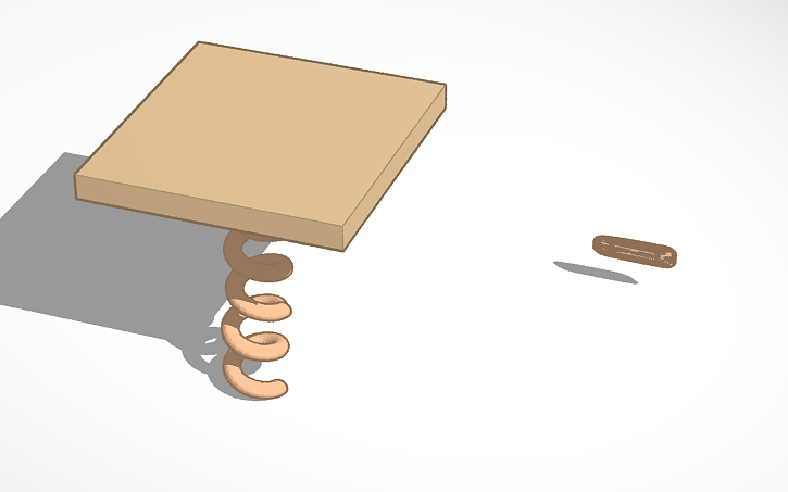 3D design Clash of clans spring trap - Tinkercad