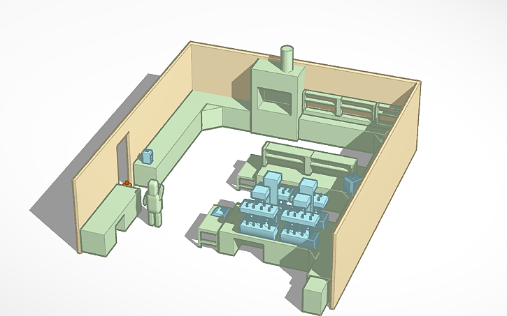 3d Design Qc Lab Layout Tinkercad