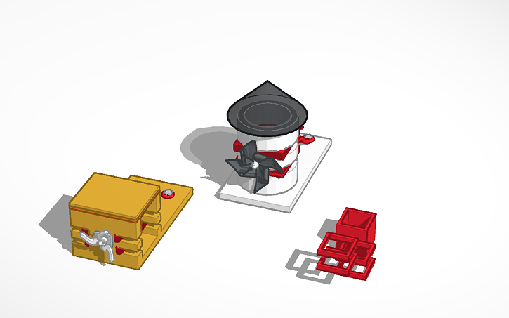 3D design FPL Generator - Tinkercad