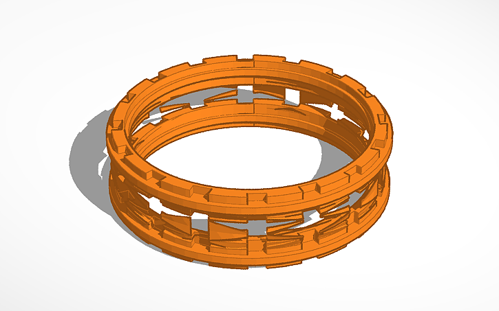 3D design ring - Tinkercad