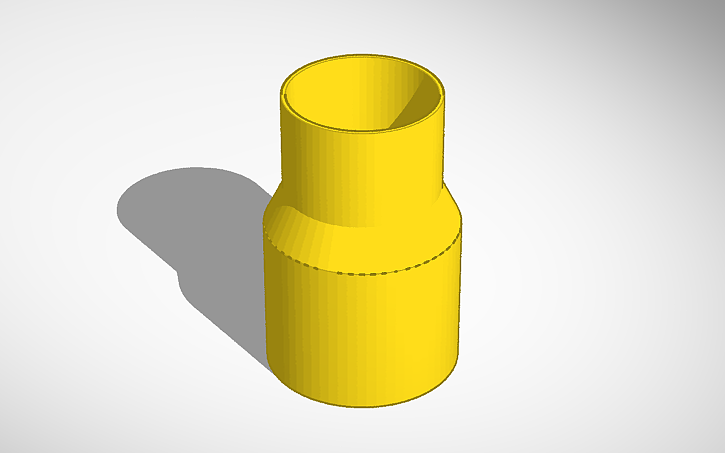 3D design blower reducer - Tinkercad