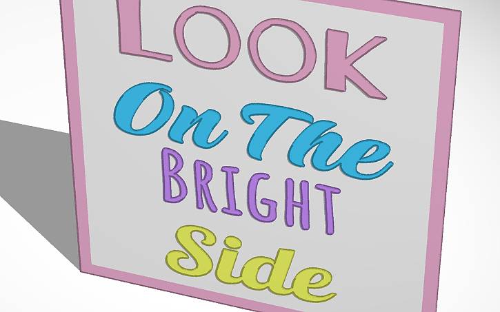 3d Design Copy Of Custom Font Text Quote Tinkercad 3d Design Copy Of Custom Font Text Quote Tinkercad