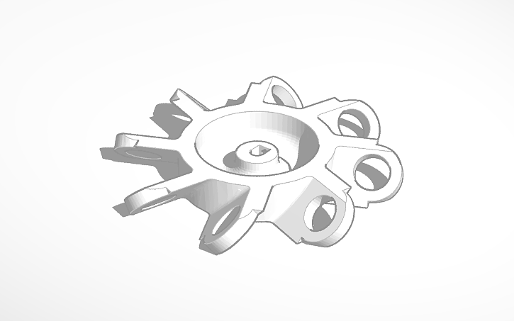 3D design heavy mecanum wheel w set screw option | Tinkercad