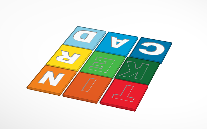3D design TinkerCad Logo | Tinkercad