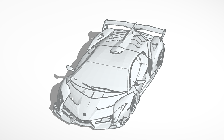 Lamborghini Veneno | Tinkercad