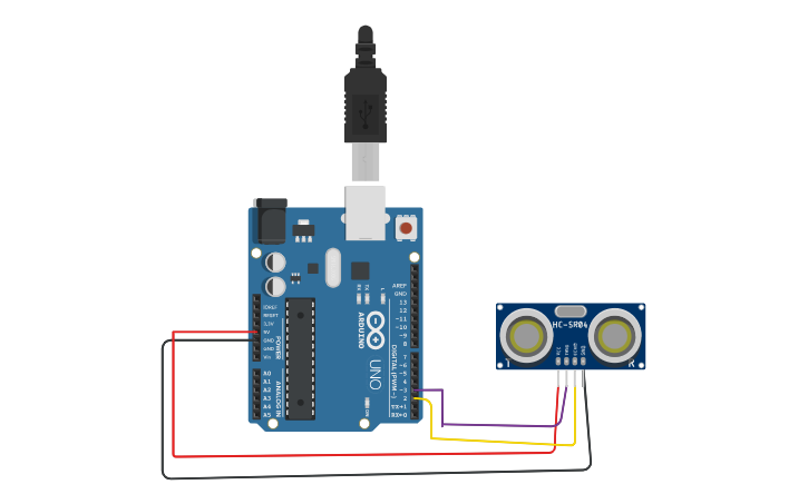 Circuit design ბგერითი ტალღა - Tinkercad