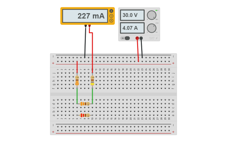 Circuit Design Circuito Resistenze Serie Parallelo Tinkercad circuit-design-circuito-resistenze-serie-parallelo-tinkercad