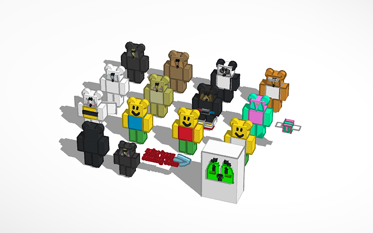 Bee Swarm Simulator Bears Tinkercad
