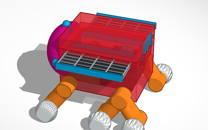 3D design Rover - Tinkercad