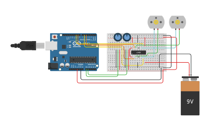 Circuit design Laboratorio 3 ETN 1022 | Tinkercad