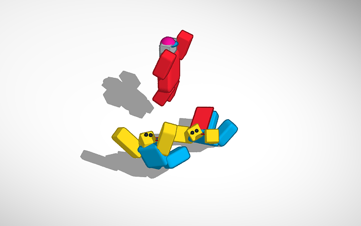 Super Noob Roblox Tinkercad - 3d design roblox n00b tinkercad