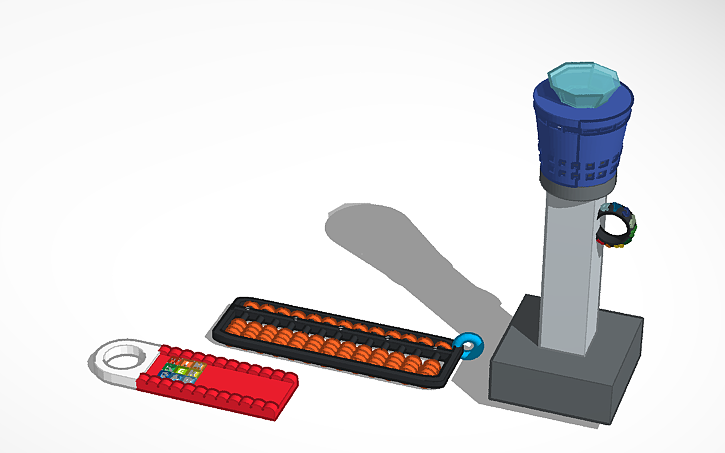 3D design Keychain - Tinkercad