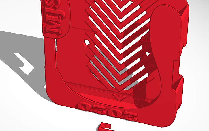 3D design roku mount | Tinkercad