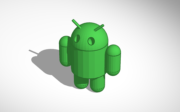 3D design Android Bug - Tinkercad