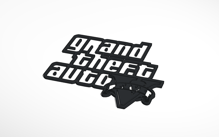 3D design nuggethaili GTA - Tinkercad