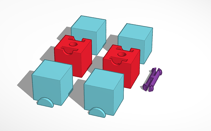 Copy Of 1x2x3 Rubiks Cube Printable Working Tinkercad
