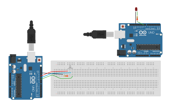 Circuit design RGB | Tinkercad