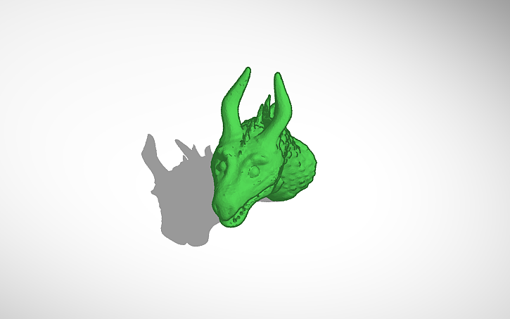 3D Design Dragon Head Tinkercad 3D Design Dragon Head Tinkercad