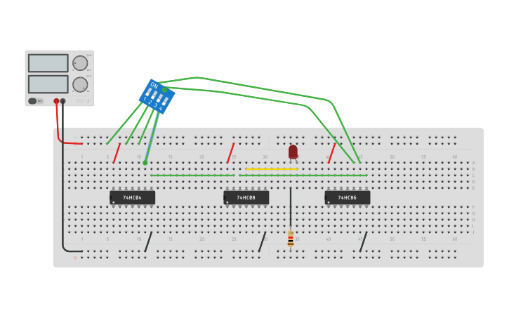 Circuit design Lab 4 Circuit | Tinkercad