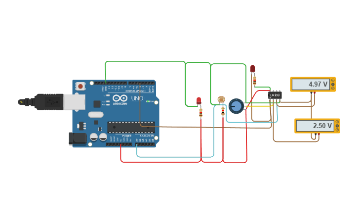 Circuit design assessment 1 - Tinkercad