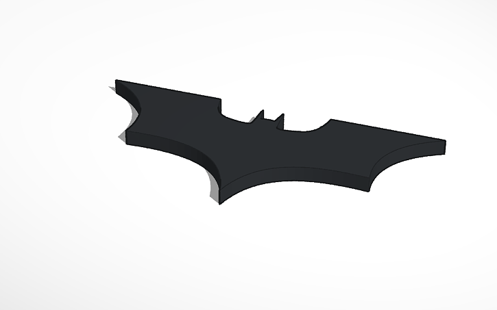 Batman Logo Tinkercad