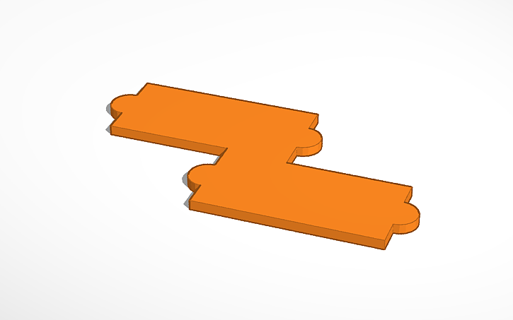 3D design p bass template 100 Tinkercad 3D design p bass template 100 Tinkercad