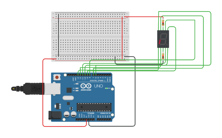 Circuit design LCD | Tinkercad