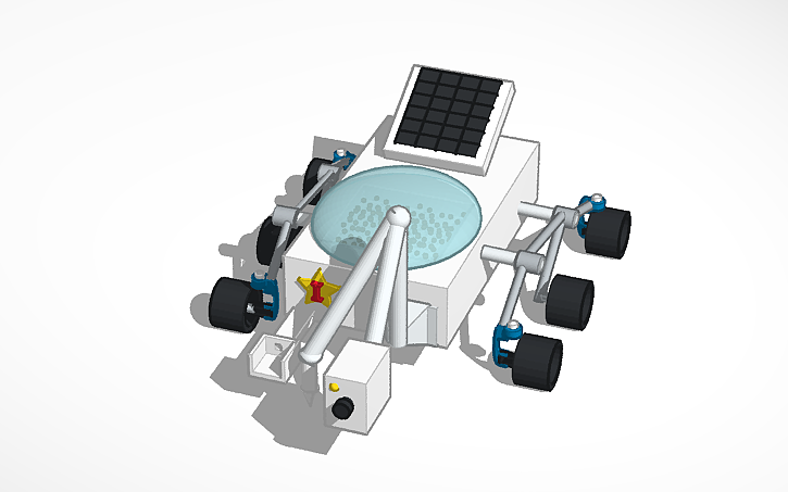 3D design Rover - Tinkercad