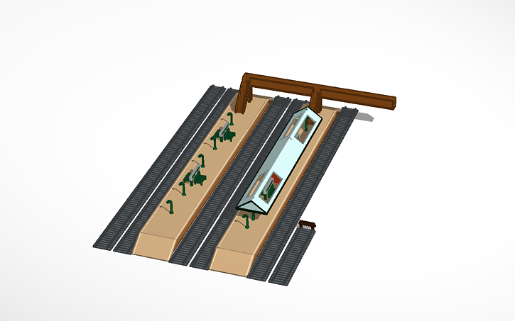 3D design Elsbridge Station - Tinkercad