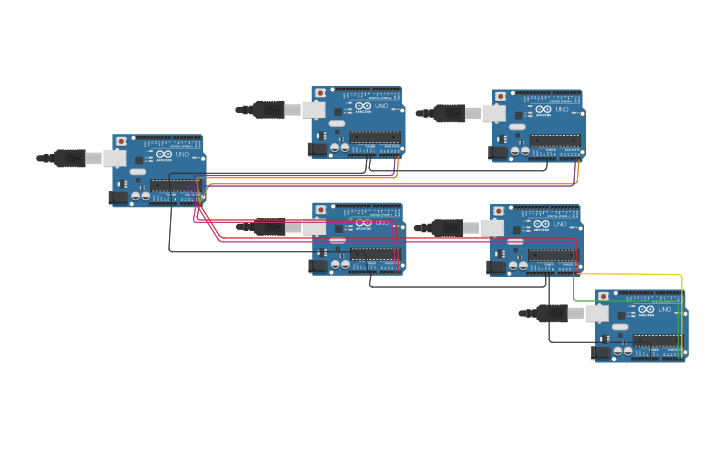 Circuit design i2c simple | Tinkercad