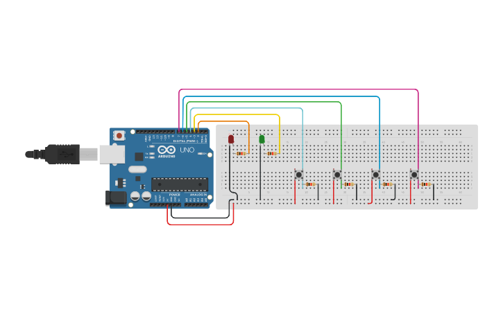 Circuit design Riego Automático - Tinkercad