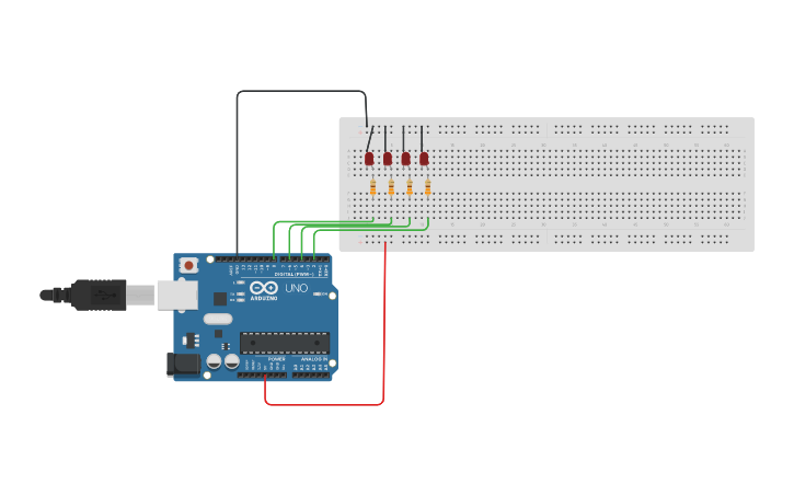 Circuit design Arduino | Tinkercad