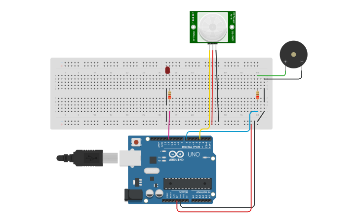 Circuit design Aula 11 - Projeto para casa 3 - Tinkercad