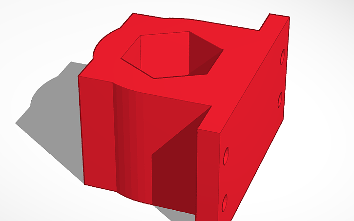 3D design 1/4in Threaded Rod X Axis Movement | Tinkercad