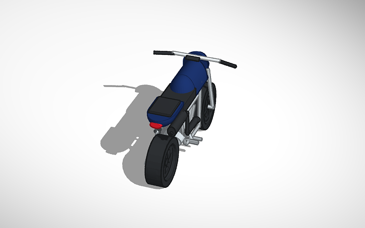 3D design Max moped - Tinkercad