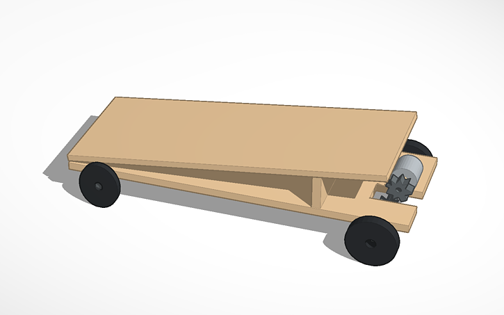 3D design Solar Powered Car - Tinkercad