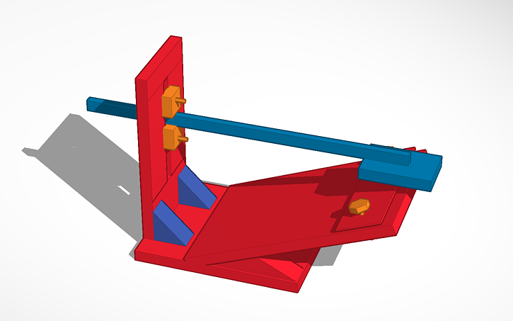 DIY sharpening jig for knives and scissors, 3D CAD Model Library