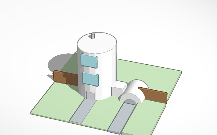 3D design Brookhaven ROBLOX house - Tinkercad